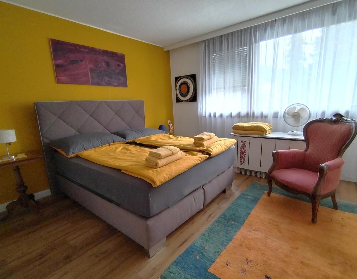 דירות וילאך Waldeslust Warmbad Mit Balkon Und Privatem Parkplatz מראה חיצוני תמונה