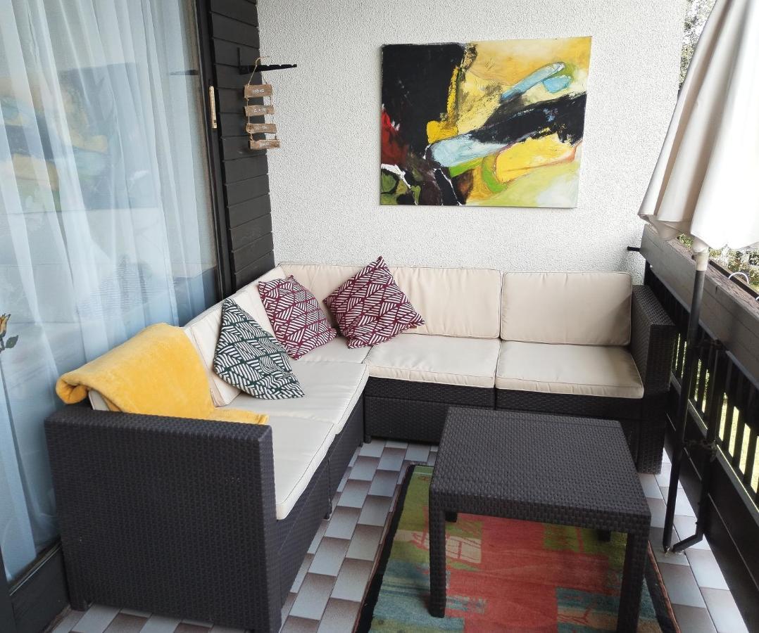 דירות וילאך Waldeslust Warmbad Mit Balkon Und Privatem Parkplatz מראה חיצוני תמונה