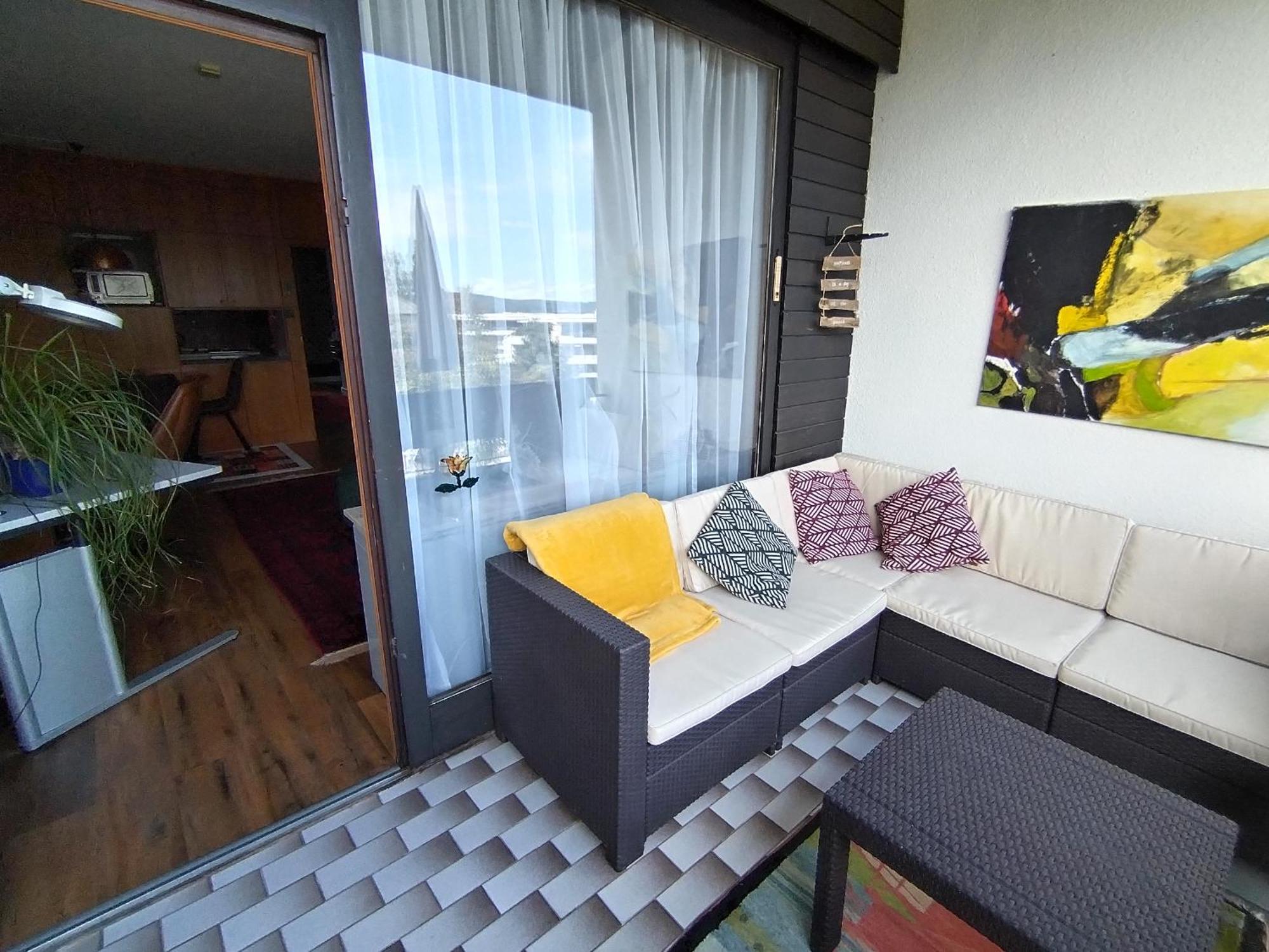 דירות וילאך Waldeslust Warmbad Mit Balkon Und Privatem Parkplatz מראה חיצוני תמונה
