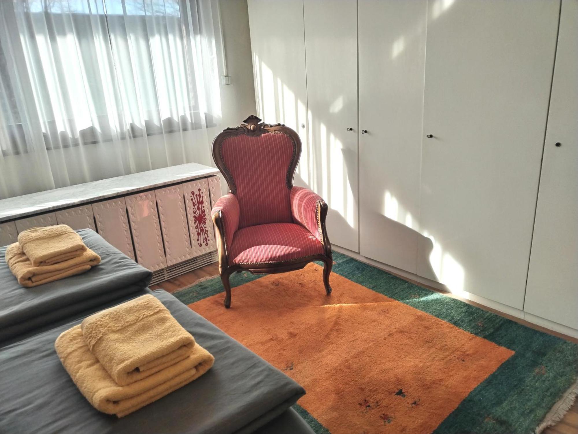 דירות וילאך Waldeslust Warmbad Mit Balkon Und Privatem Parkplatz מראה חיצוני תמונה